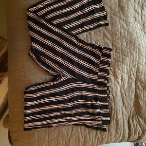 Striped Flowy pants